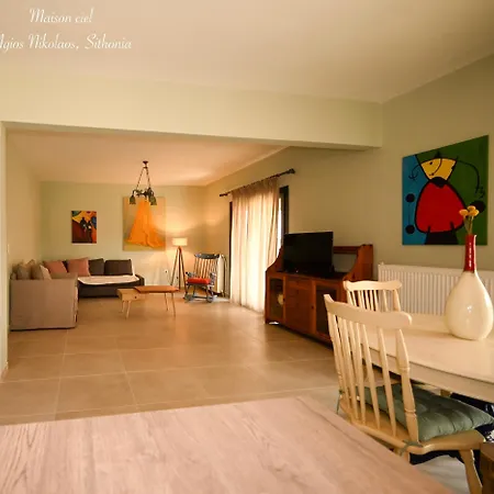 Maison Ciel, Agios Nikolaos, Halkidiki דירה אגיוס ניקולאוס